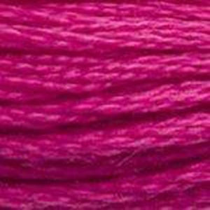 DMC Six Strand Embroidery Floss - Pinks 3804 Dark Fuchsia Pink
