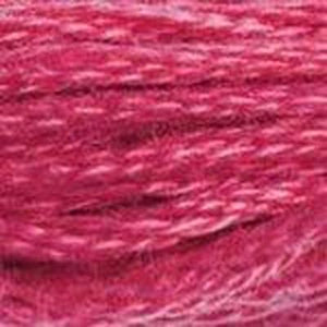 DMC Six Strand Embroidery Floss - Pinks 601 Cranberry Pink
