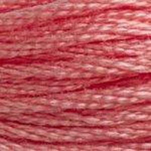 DMC Six Strand Embroidery Floss - Pinks 760 Grenadine Pink