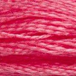 DMC Six Strand Embroidery Floss - Pinks 893 Light Petunia Pink