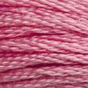 DMC Six Strand Embroidery Floss - Pinks 962 Light Dusty Rose