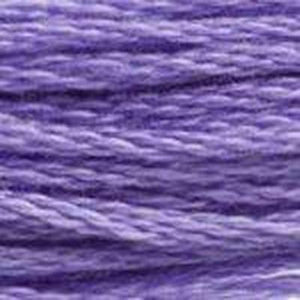 DMC Six Strand Embroidery Floss - Purples 155 Mauve Violet