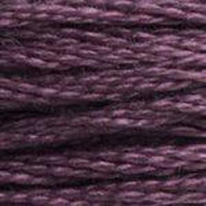 DMC Six Strand Embroidery Floss - Purples 3740 Dark Antique Violet