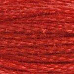 DMC Six Strand Embroidery Floss - Reds 347 Egyptian Red