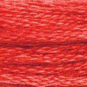 DMC Six Strand Embroidery Floss - Reds 349 Chilli Red
