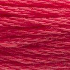 DMC Six Strand Embroidery Floss - Reds 3705 Pale Red