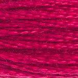DMC Six Strand Embroidery Floss - Reds 498 Dark Red