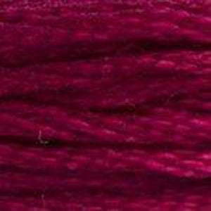 DMC Six Strand Embroidery Floss - Reds 777 Wine Red