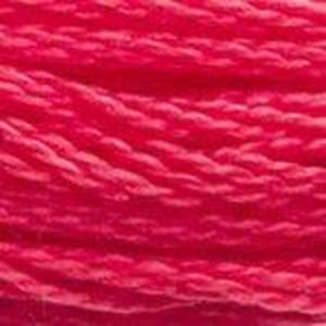 DMC Six Strand Embroidery Floss - Reds 891 Geranium Pink
