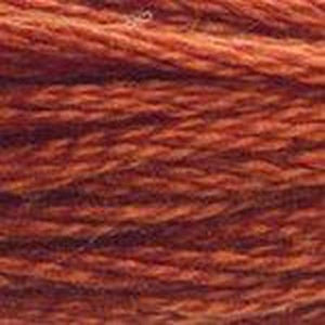 DMC Six Strand Embroidery Floss - Reds 920 Ochre Copper
