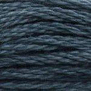 DMC Six Strand Embroidery Floss - Teals 3768 Storm Grey