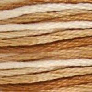 DMC Six Strand Embroidery Floss - Variegated 105 Variegated Tan/Brown