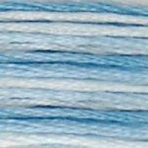 DMC Six Strand Embroidery Floss - Variegated 67 Variegated Baby Blue