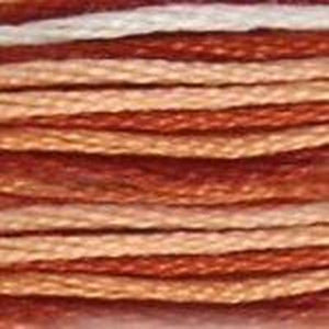 DMC Six Strand Embroidery Floss - Variegated 69 Variegated Terracotta