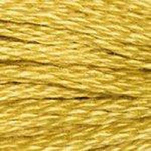 DMC Six Strand Embroidery Floss - Yellows 3820 Maze Yellow