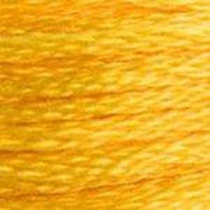 DMC Six Strand Embroidery Floss - Yellows 972 Curry Yellow