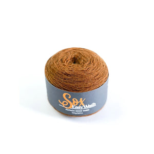 Easy Wash Sox Alpaca 4Ply Sock Yarn 4121 Chocolate 