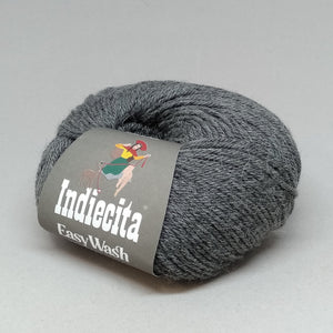 Indiecita Easy Wash DK 100% Baby Alpaca 402 Dark Grey 