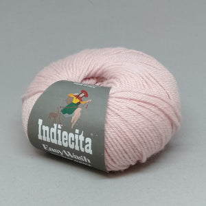 Indiecita Easy Wash DK 100% Baby Alpaca 8540 Pale Pink 