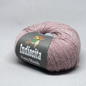 Indiecita Easy Wash DK 100% Baby Alpaca Damask Pink Melange 