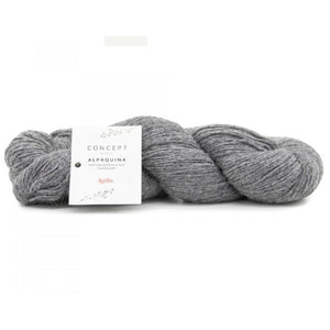 Katia Alpaquina Sock Yarn 306 Dark Grey