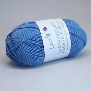 Lammermoor Organic Baby 4ply Sailor Blue 