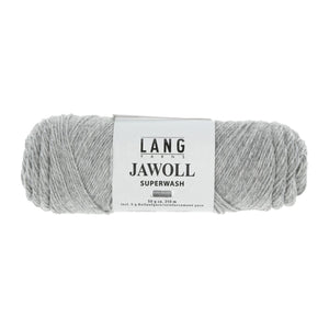 Lang Jawoll Sock Yarn 0005 Grey Marle 
