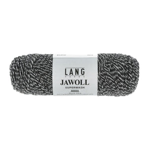 Lang Jawoll Sock Yarn 0137 Charcoal Marle 