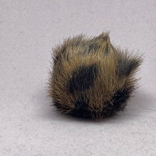 Load image into Gallery viewer, Mokuba faux fur pom pom balls 50mm - Mottle #7 black and tan
