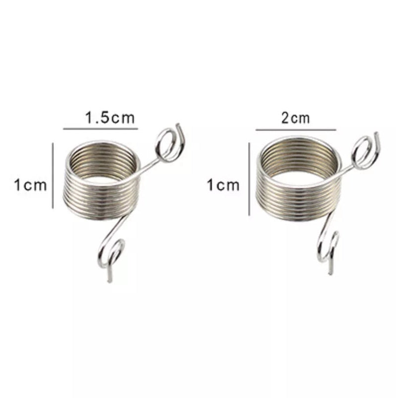 Norwegian Style Knitting Finger Ring Small 17mm 