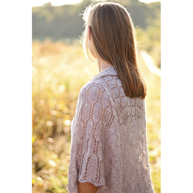 Rafaga Shawl Pattern in Malabrigo Baby Silkpaca Lace available at