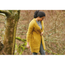 Load image into Gallery viewer, Rowan Horizon Long Cardigan Pattern 
