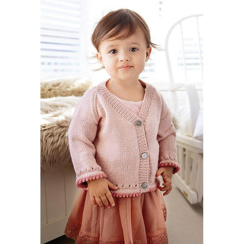 Rowan Rosemary Child's Classic Cardigan Pattern