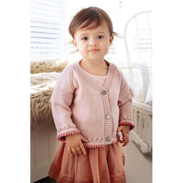 Rowan Rosemary Child's Classic Cardigan Pattern