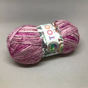 Tootsies 4ply Fine Merino Sock Yarn 463 Pinky 