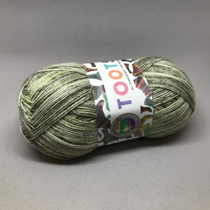 Tootsies 4ply Fine Merino Sock Yarn 466 Olives 