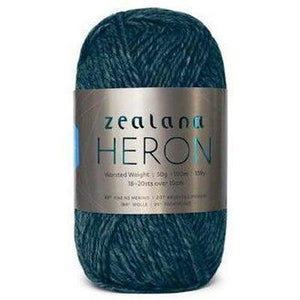Zealana Heron Worsted H02 Bottle Green - dyelot 101