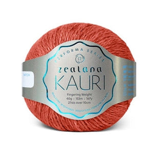 Zealana Kauri Fingering K09 Red Rata 